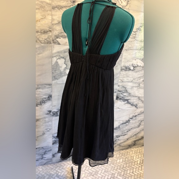 BCBG silk (like chiffon) dress - Picture 3 of 5
